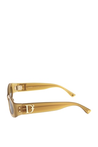 Lunettes de soleil femme - Catégorie 2 - Dsquared2 - Marron