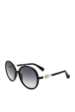 Lunettes de soleil femme - Catégorie 2 - Max Mara - Noir