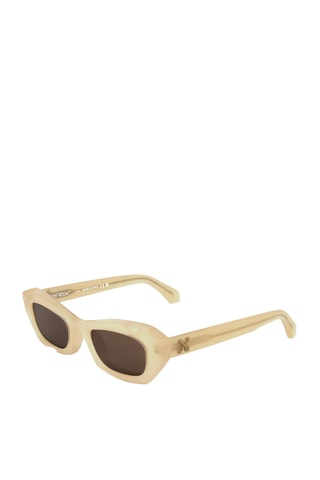 Óculos de sol mulher - Categoria 2 - Off White - Bege