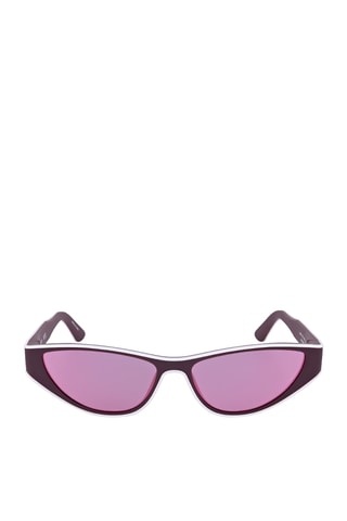 Lunettes de soleil femme - Verres effet miroir - Catégorie 3 - Longchamp - Bordeaux