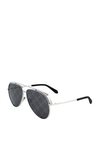 Lunettes de soleil homme - Catégorie 2 - Off White - Argenté