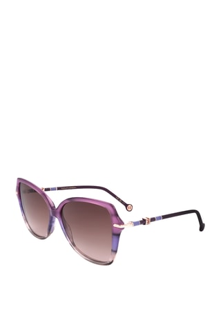 Zonnebril Dames - Bruin Categorie 2 - Carolina Herrera - Paars