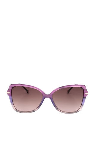 Zonnebril Dames - Bruin Categorie 2 - Carolina Herrera - Paars