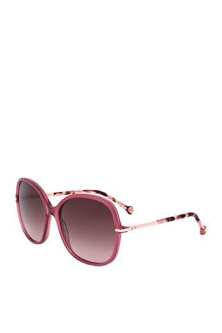 Zonnebril Dames - Bruin Categorie 2 - Carolina Herrera - Roze