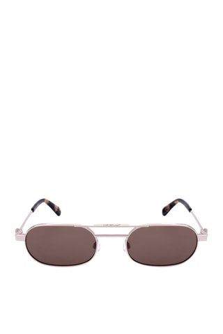 Lunettes de soleil homme - Catégorie 2 - Off White - Doré