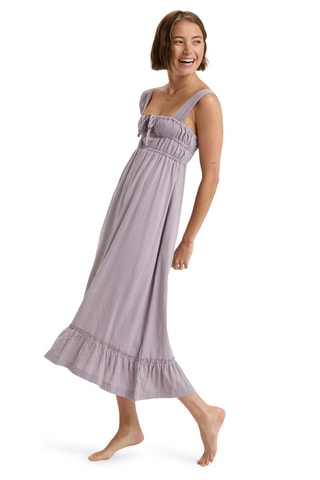 Midi-jurk Paradise Winds - Paars - Roxy