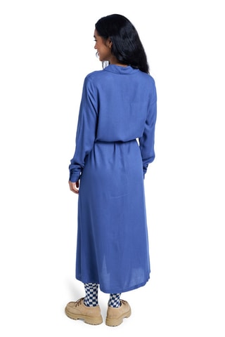 Blouse-jurk Island Escape Solid - Marineblauw - Roxy