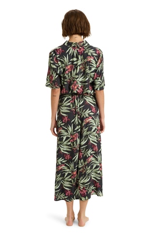 Blouse-jurk Island Escape Printed - Zwart - Roxy