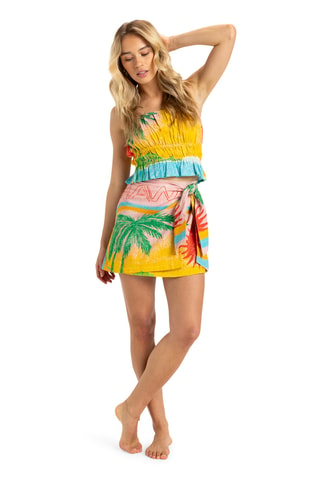 Wikkelrok Atlas Summer Cocktail - Wit - Roxy