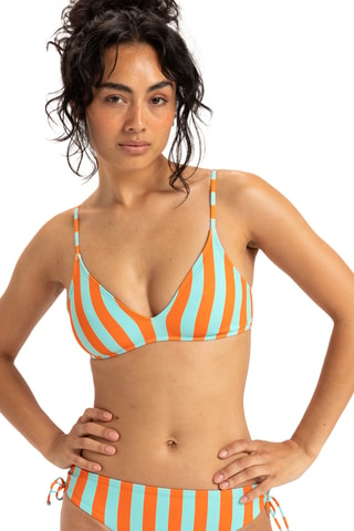 Reggiseno bikini push-up Pt Beach Classics - Celeste - Roxy