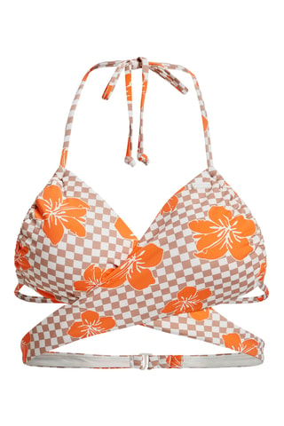 Push-up Bikinitop Mini Hula Strappy Wrap - Bruin - Roxy
