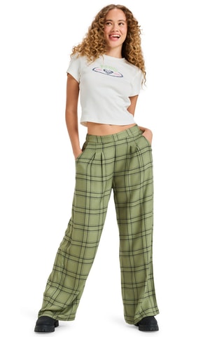 T-shirt cropped Beach Love - Wit - Roxy