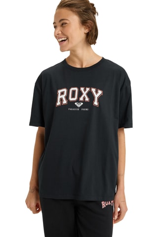 T-shirt d'entraînement en coton biologique Essential - Noir - Roxy