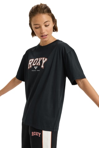 T-shirt d'entraînement en coton biologique Essential - Noir - Roxy