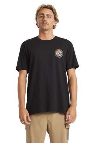 Biologisch Katoenen T-shirt Rockies - Zwart - Billabong