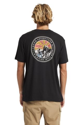 Biologisch Katoenen T-shirt Rockies - Zwart - Billabong