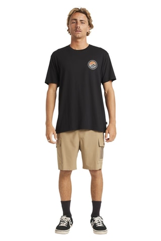 Biologisch Katoenen T-shirt Rockies - Zwart - Billabong