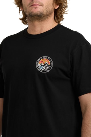 Biologisch Katoenen T-shirt Rockies - Zwart - Billabong