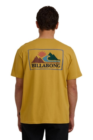 Biologisch Katoenen T-shirt Range - Geel - Billabong