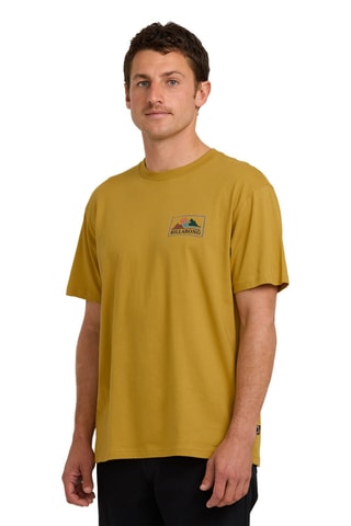 Biologisch Katoenen T-shirt Range - Geel - Billabong