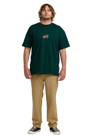 T-shirt in cotone bio Reach - Verde scuro - Billabong