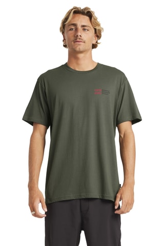Biologisch Katoenen T-shirt Abandoned - Kaki - Billabong