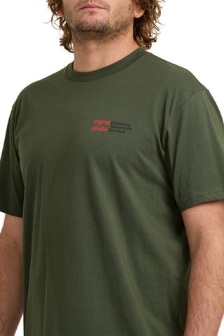 Biologisch Katoenen T-shirt Abandoned - Kaki - Billabong