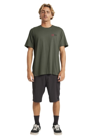 Biologisch Katoenen T-shirt Abandoned - Kaki - Billabong
