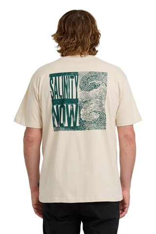 Biologisch Katoenen T-shirt Regular Salinity - Beige - Billabong