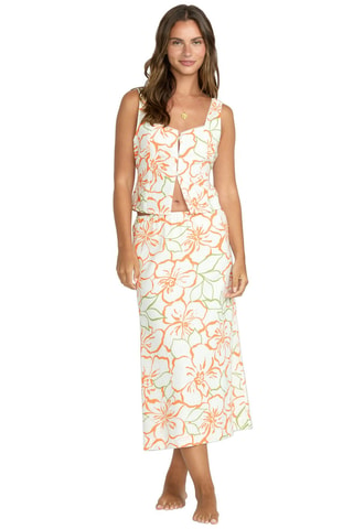 Crop top Feelin Floral - Wit - Billabong