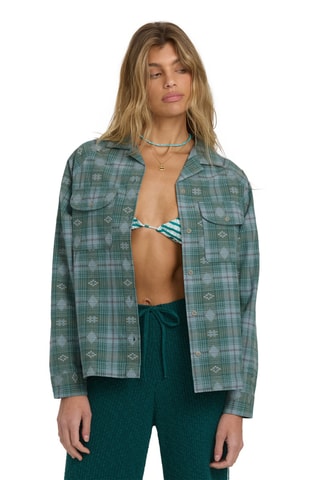 Oversized Blouse Coastal Breeze - Blauw - Billabong