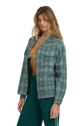 Oversized Blouse Coastal Breeze - Blauw - Billabong