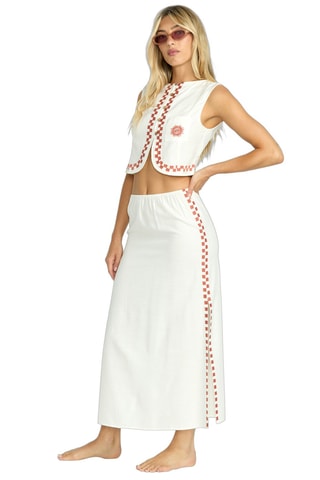 Lange Rok Secret Cove - Wit - Billabong