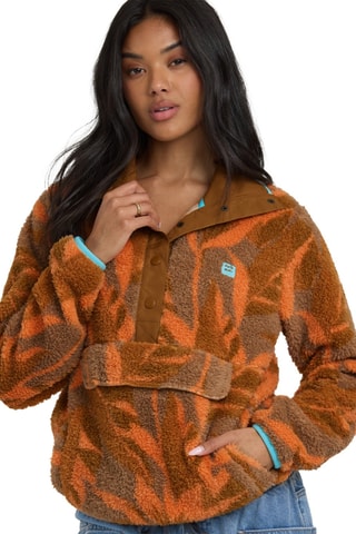 Fleece Sweater Switchback - Oranje - Billabong