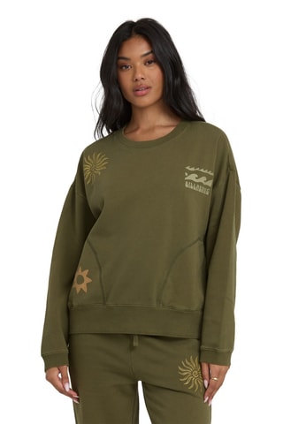 Sweater Sightseer Wave - Kaki - Billabong