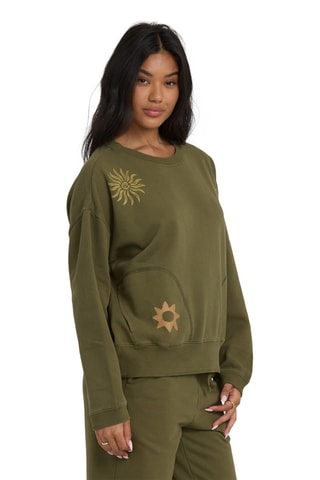 Sweater Sightseer Wave - Kaki - Billabong