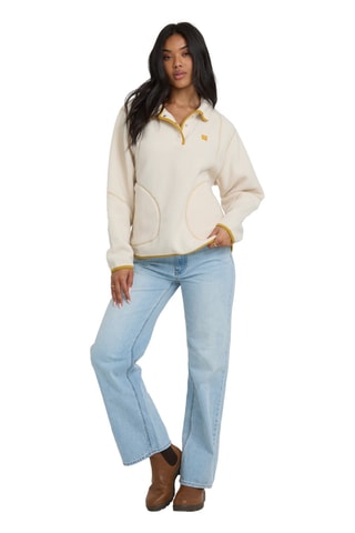 Fleece Sweater Streamer - Wit - Billabong