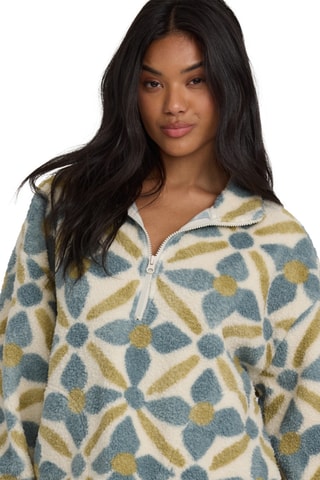 Fleece sweater All The Time Sherpa - Lichtblauw - Billabong