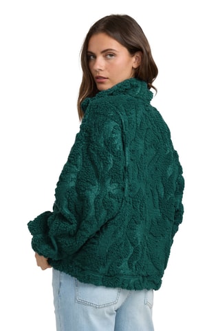 Felpa in pile All The Time Sherpa - Verde scuro - Billabong