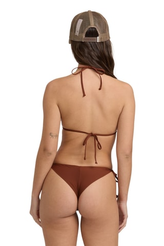 Bikinibroekje Sol Searcher Tie Side - Bruin - Billabong
