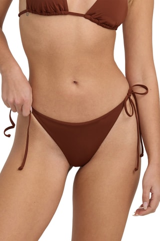 Bikinibroekje Sol Searcher Tie Side - Bruin - Billabong