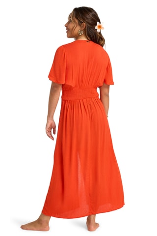 Midi-jurk Your girl - Rood - Billabong