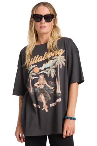 T-shirt regular My sunny girl - Zwart - Billabong