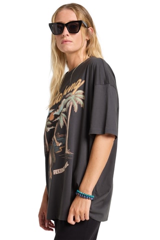 T-shirt regular My sunny girl - Zwart - Billabong