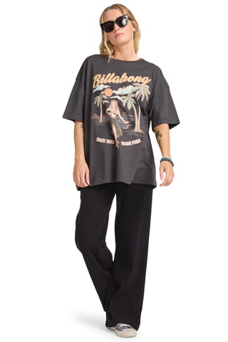T-shirt regular My sunny girl - Zwart - Billabong