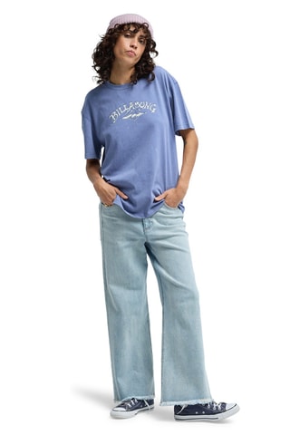 T-shirt regular Australian Roots - Kobaltblauw - Billabong