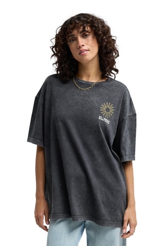 T-shirt loose Sunshine Chaser - Antraciet - Billabong