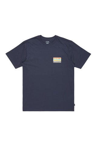 T-shirt regular Walled - Marineblauw - Billabong