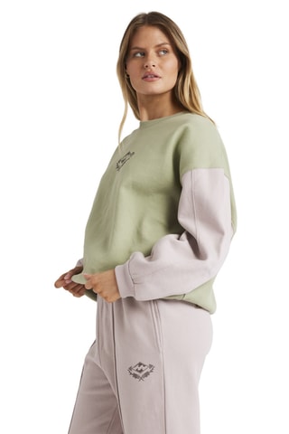 Sweater The Original Vibes Kendall - Lichtgroen en Paars - Billabong