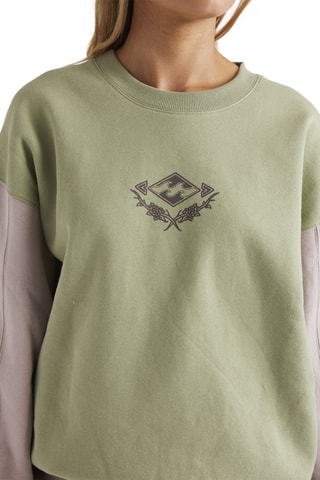 Sweater The Original Vibes Kendall - Lichtgroen en Paars - Billabong
